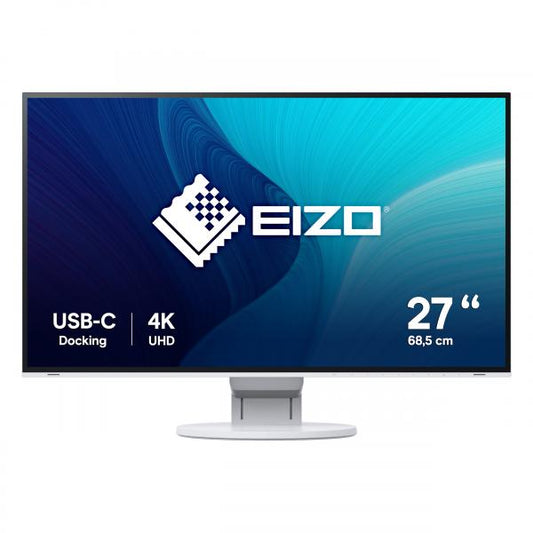 EIZO MONITOR 27 LED IPS 16:9 4K UHD 14MS 350 CDM, DP/HDMI, PIVOT, USB-C, MULTIMEDIALE, FLEXSCAN EV27