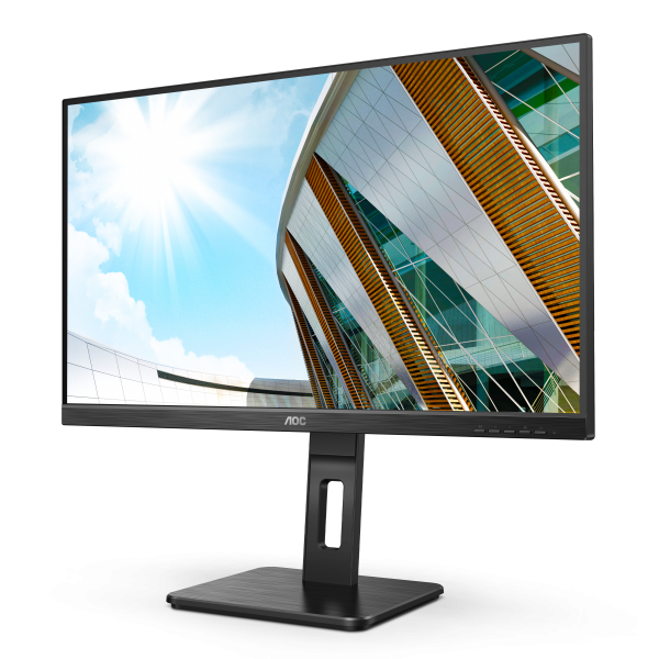 AOC MONITOR 27 LED IPS QHD 16:9 4MS 300 CDM, PIVOT, VGA/DP/HDMI, MULTIMEDIALE