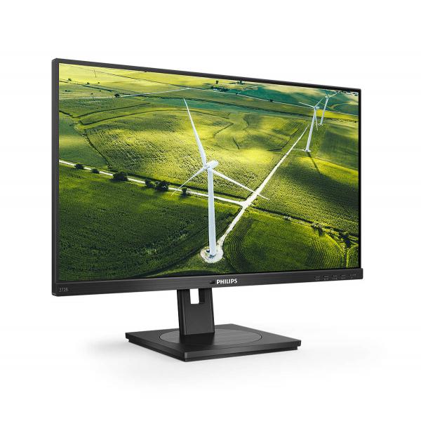 PHILIPS MONITOR 27 LED IPS 16:9 FHD, 250 CDM 4MS, VGA/DVI/DP/HDMI, GREEN LINE, PIVOT, MULTIMEDIALE