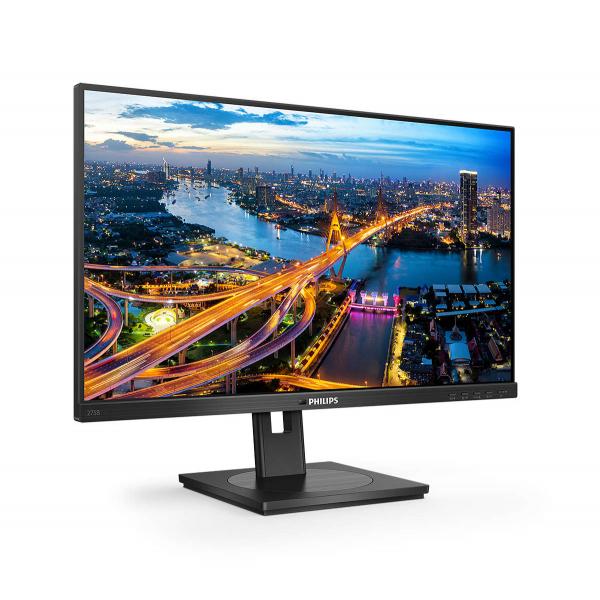 PHILIPS MONITOR 27 LED IPS 16:9 QHD 300 CDM 4MS PIVOT DVI/DP/HDMI, MULTIMEDIALE