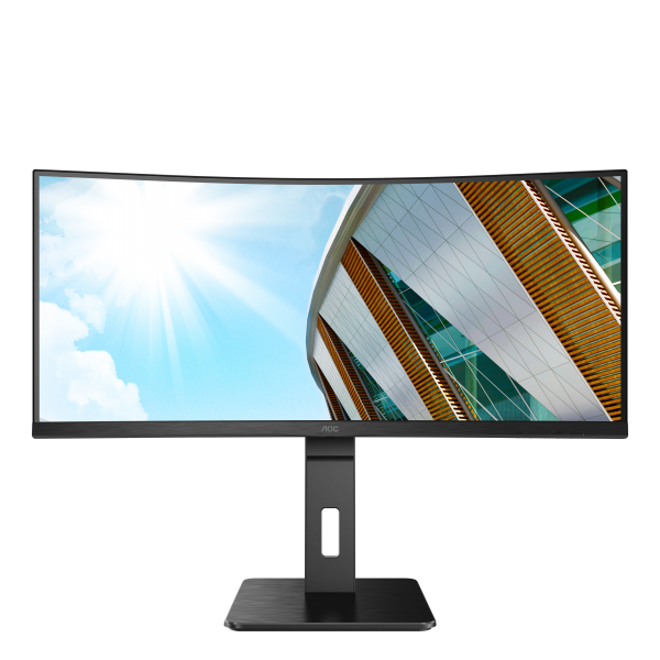 AOC MONITOR CURVO 34 LED VA 21:9 QHD 1MS 300 CDM, HDMI/DP, MULTIMEDIALE