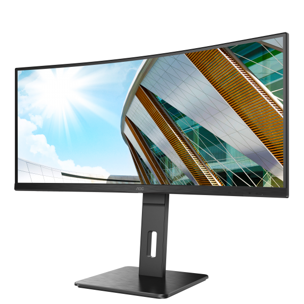 AOC MONITOR CURVO 34 LED VA 21:9 QHD 1MS 300 CDM, HDMI/DP, MULTIMEDIALE