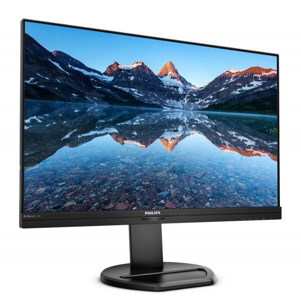 PHILIPS MONITOR 24,1 LED IPS 16:10 WUXGA 4MS 300 CDM, VGA/DVI/HDMI/DP, PIVOT, MULTIMEDIALE