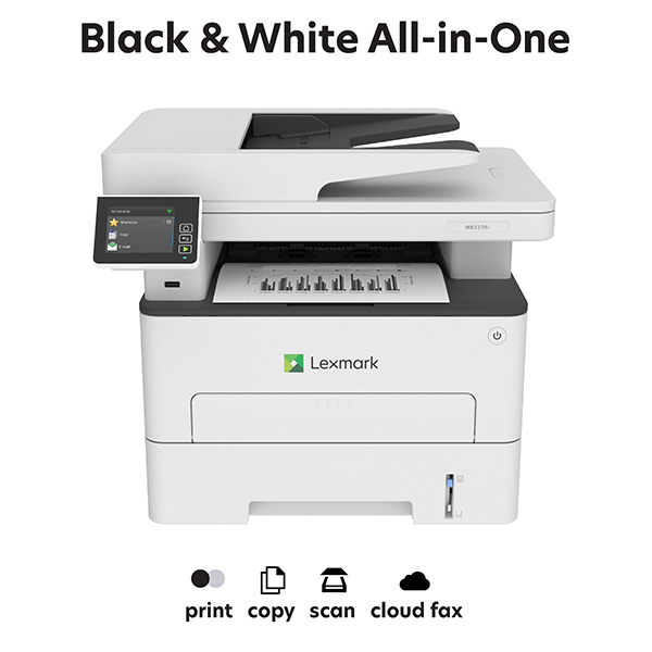 LEXMARK MULTIF. LASER MB2236i B/N 34PPM FRONTE/RETRO AIRPRINT USB/LAN/WIFI - 3IN1