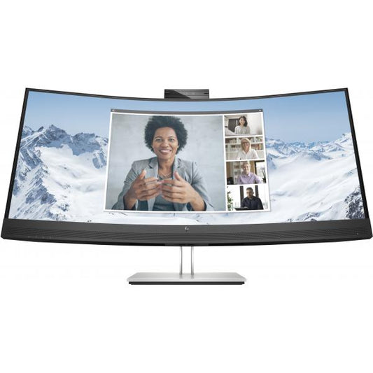 HP MONITOR CURVO 34 LED IPS 21:9 WQHD 5MS 400 CDM, E27m G4, ALTEZZA, WEBCAM, USB-C HUB, DP/HDMI, MUL