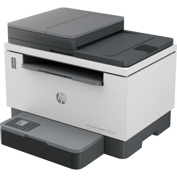 HP MULTIF. LASER A4 B/N, LASERJET TANK 2604SDW, 22PPM, ADF, FRONTE/RETRO, USB/LAN/WIFI, 3 IN 1