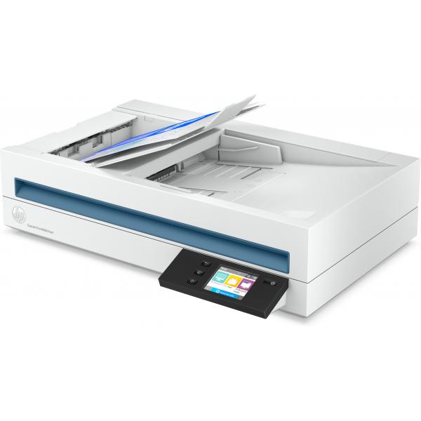 HP SCANNER DOCUMENTALE, SCANJET PRO N4600 fnw1, A4, 30 PPM, ADF, FRONTE/RETRO, USB/LAN