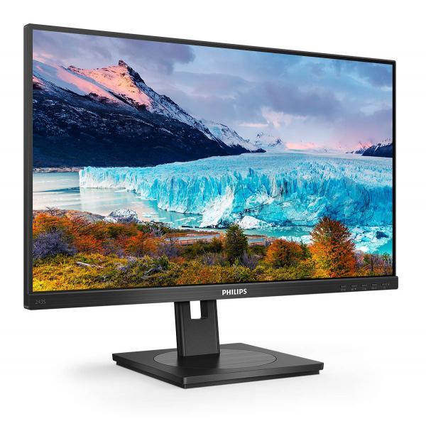 PHILIPS MONITOR 23,8 LED IPS 16:9 FHD 4MS 250 CDM, HDMI/DP, PIVOT, USB-C, MULTIMEDIALE