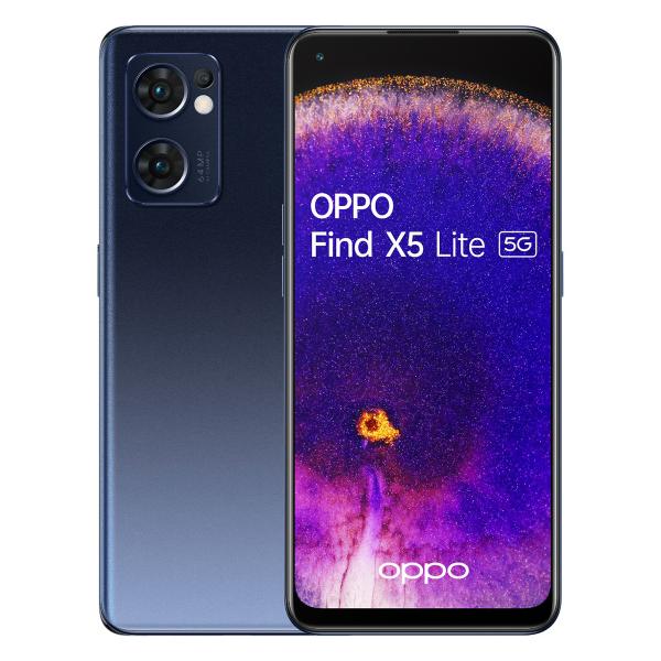 OPPO Find X5 Lite 8+256GB 6.43" 5G Starry Black DS EU