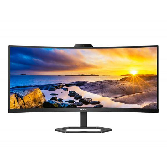 PHILIPS MONITOR CURVO 34 WLED VA 21:9 UWQHD 4MS, DP/HDMI, USB-C DOCKING, WEBCAM, REG ALTEZZA, MULTIM