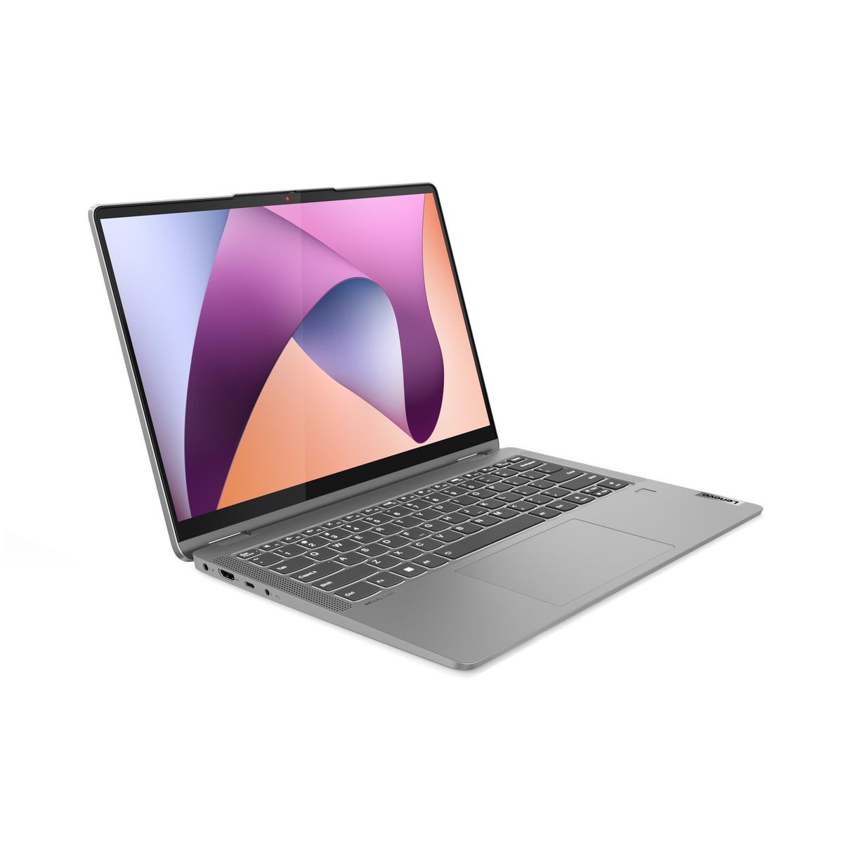 Lenovo IdeaPad Flex 5 14ABR8 AMD Ryzen 7 7730U Ibrido (2 in 1) 35,6 cm (14") Touch screen WUXGA 16 GB LPDDR4x-SDRAM 512 GB SSD Wi-Fi 6 (802.11ax) Windows 11 Home Grigio