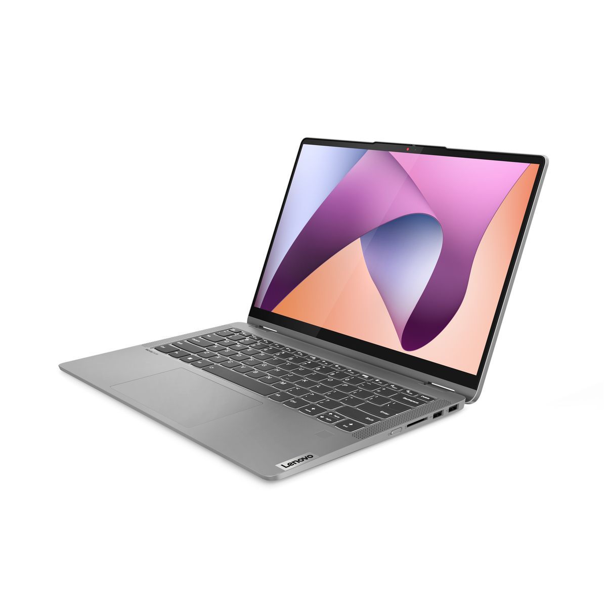 Lenovo IdeaPad Flex 5 14ABR8 AMD Ryzen 7 7730U Ibrido (2 in 1) 35,6 cm (14") Touch screen WUXGA 16 GB LPDDR4x-SDRAM 512 GB SSD Wi-Fi 6 (802.11ax) Windows 11 Home Grigio